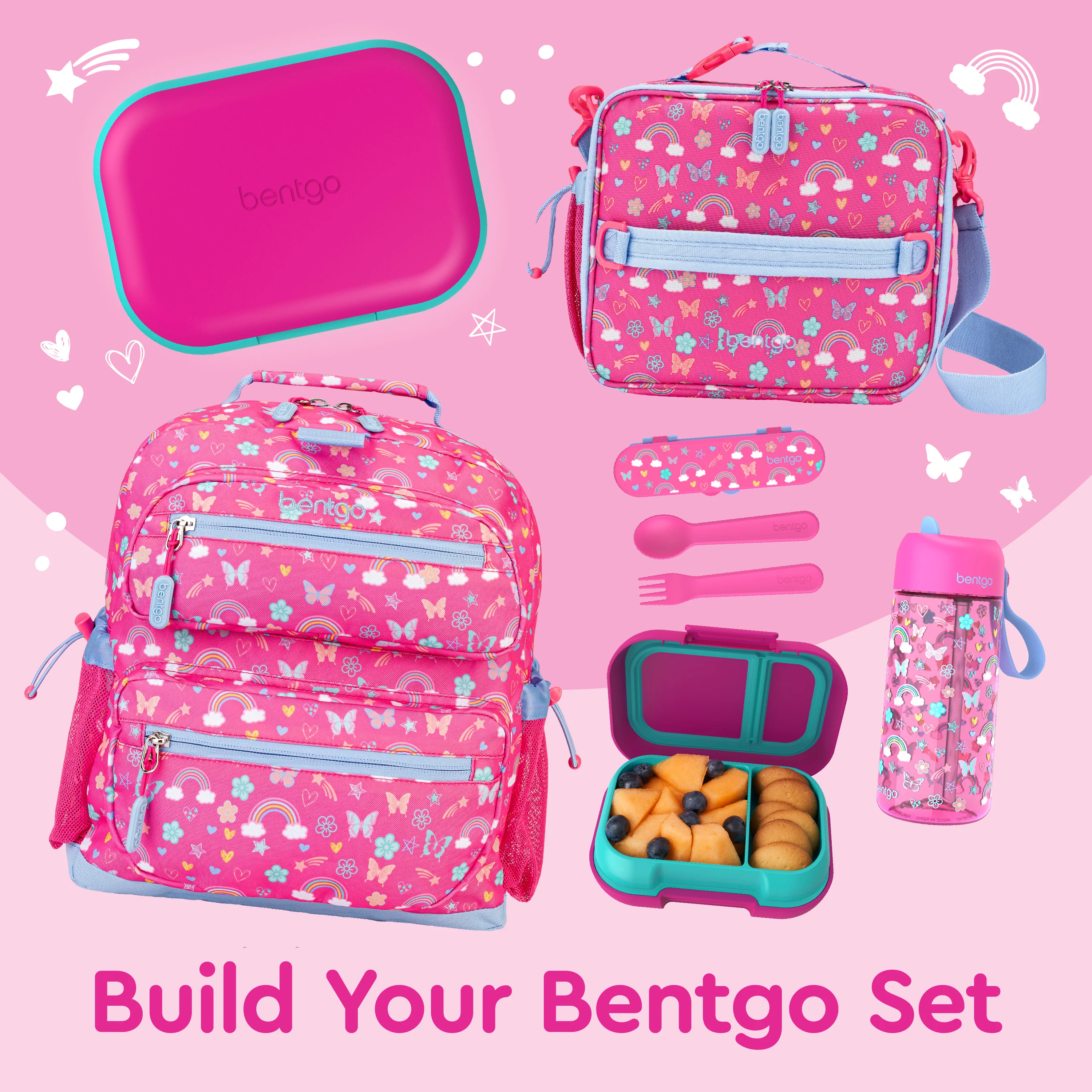 Bentgo Chill Kids Lunch Box (2-Pack) - Red/Royal - Image 18
