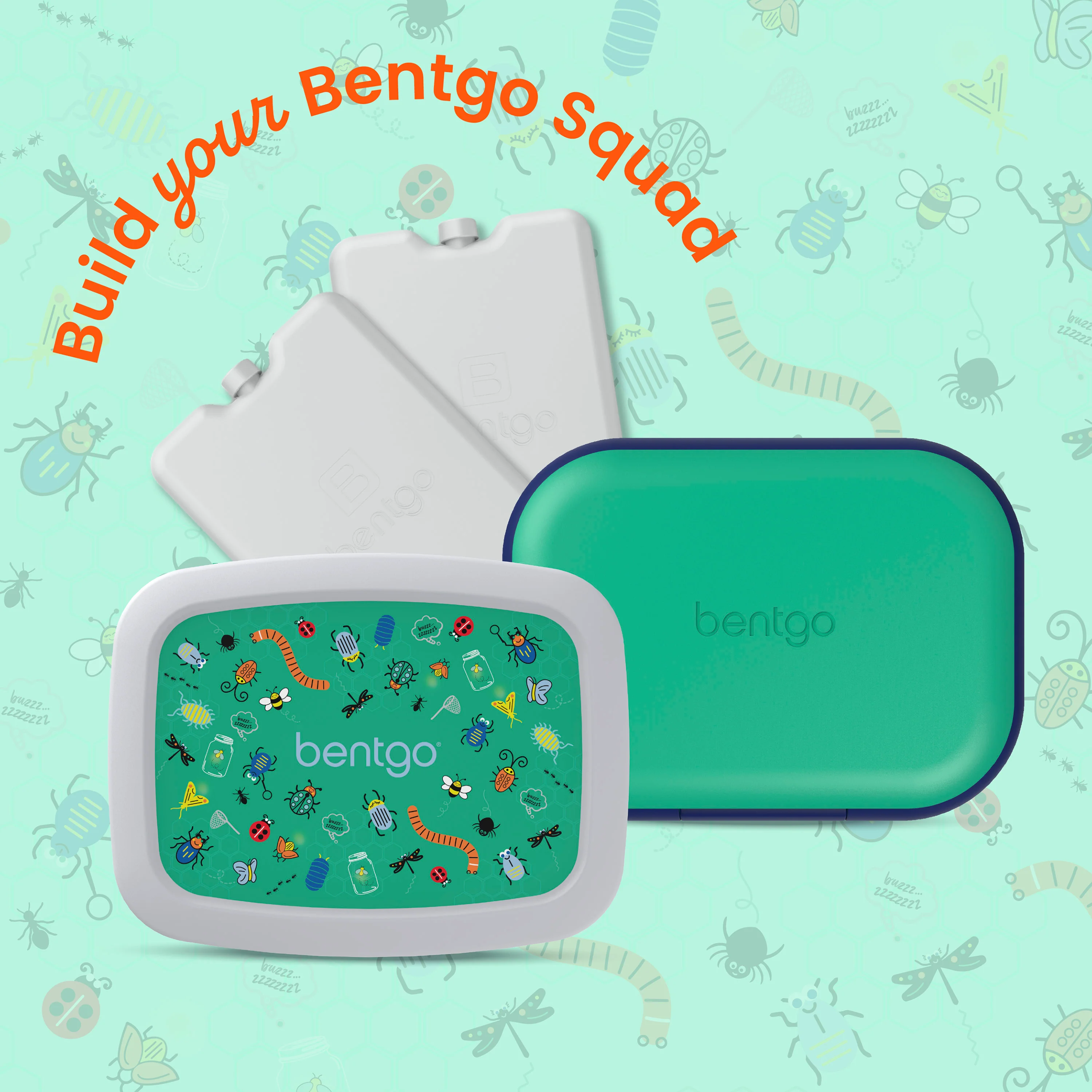 Bentgo Kids Prints Backpack - Bug Buddies - Image 49