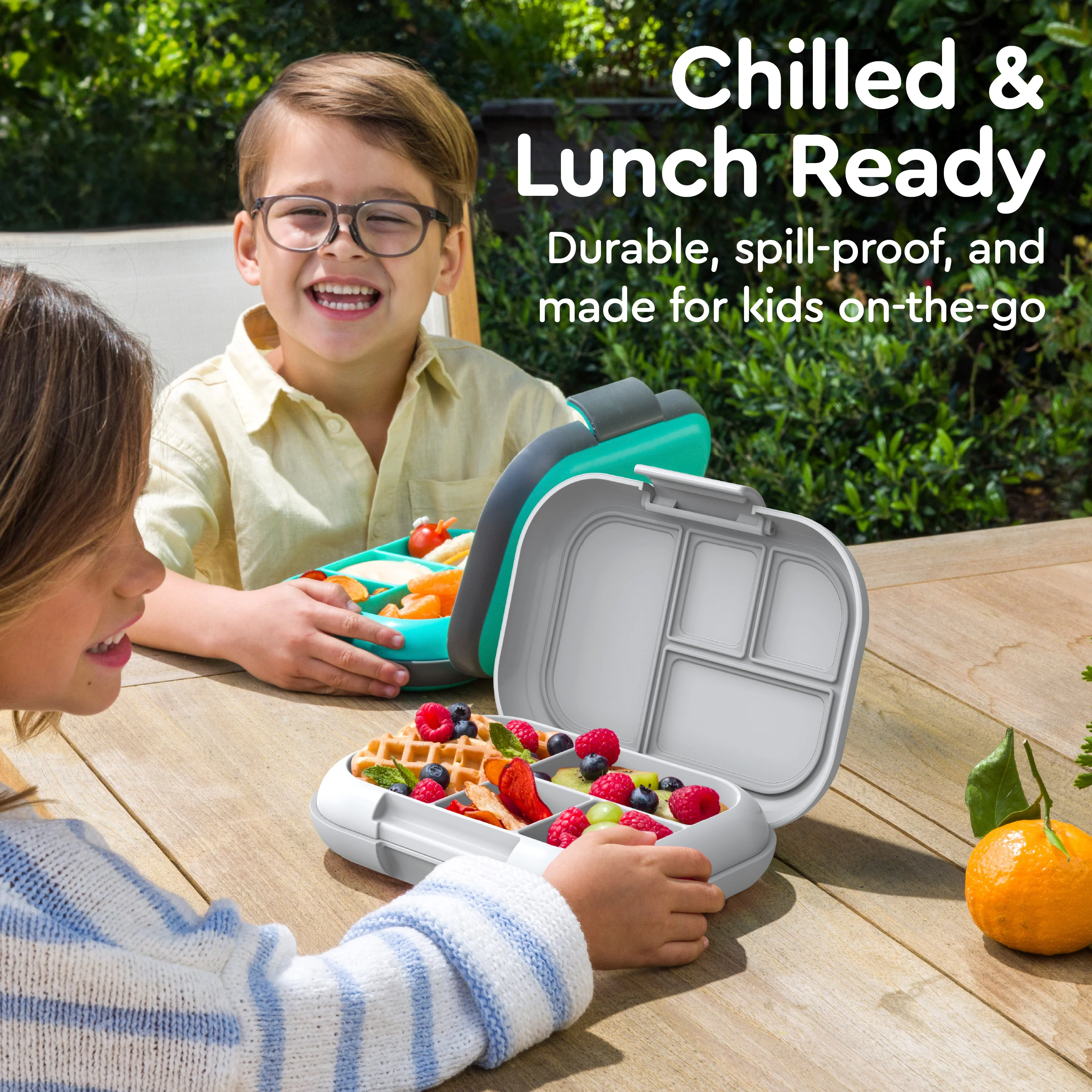 Bentgo Chill Kids Lunch Box (2-Pack) - Red/Royal - Image 41