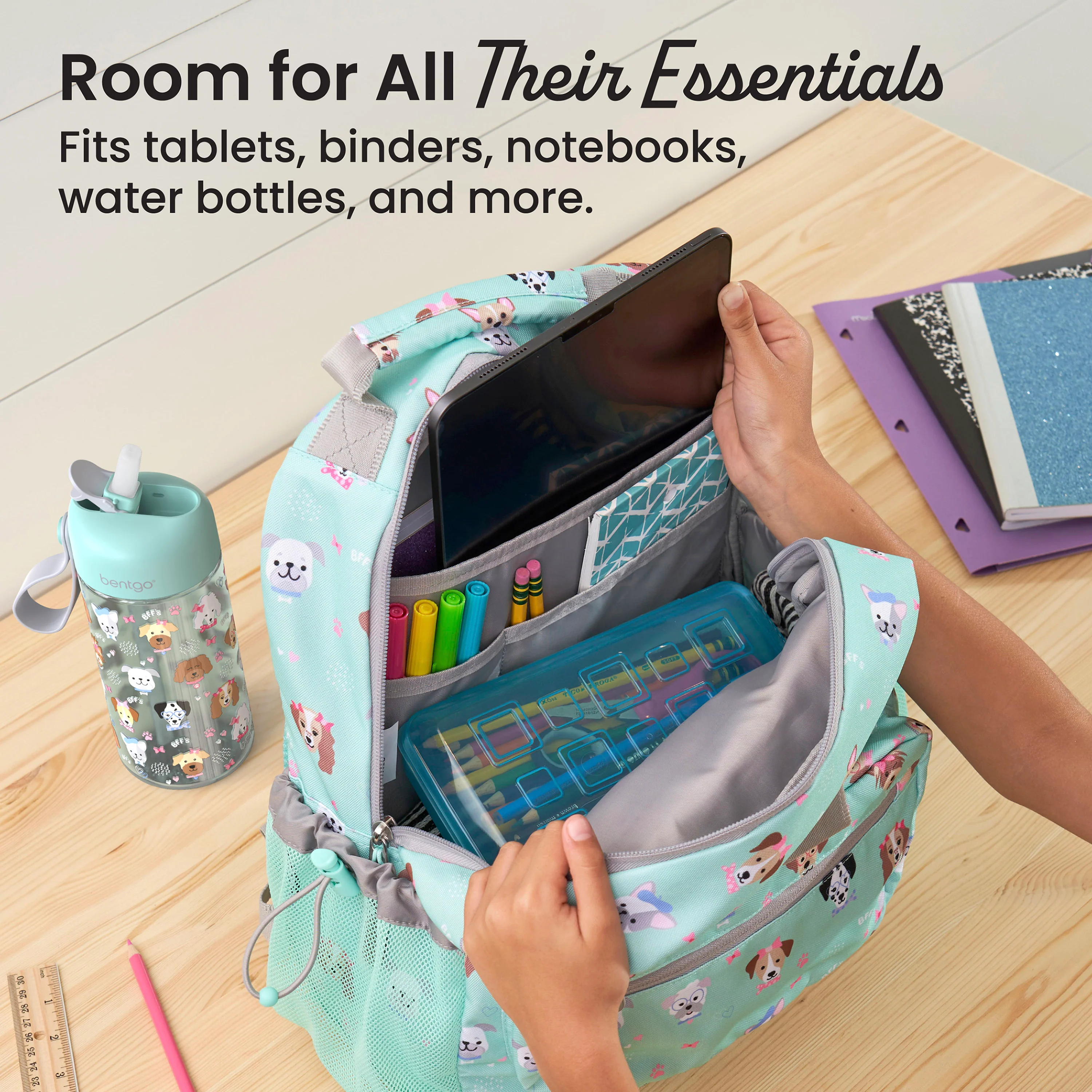 Bentgo Kids Prints Backpack - Bug Buddies - Image 37