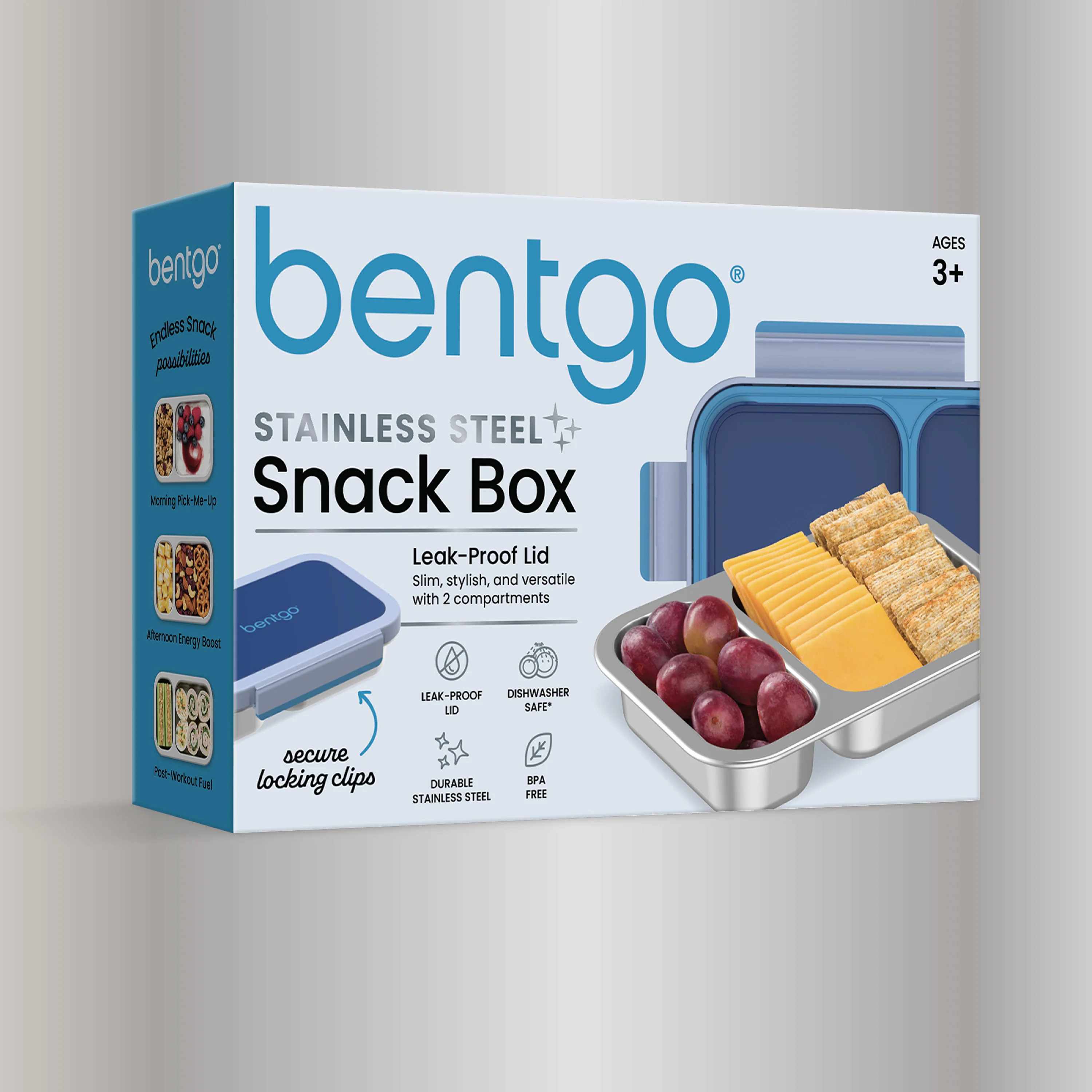 Bentgo Stainless Steel Snack Box - Strawberry - Image 32