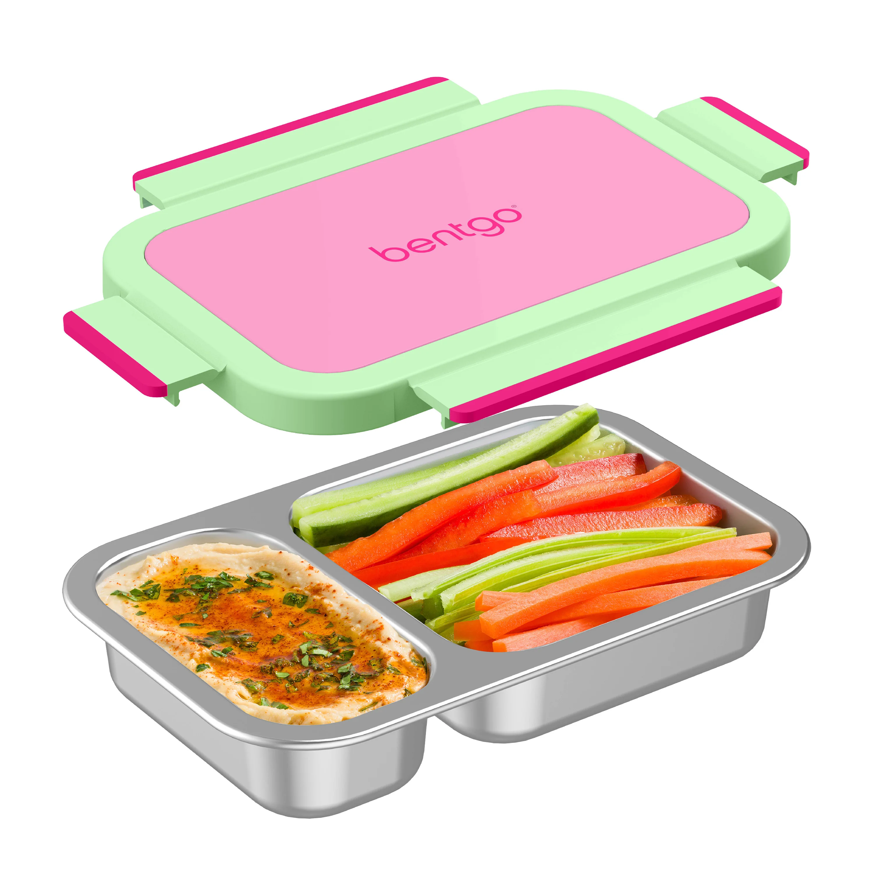 Bentgo Stainless Steel Snack Box - Strawberry - Image 9