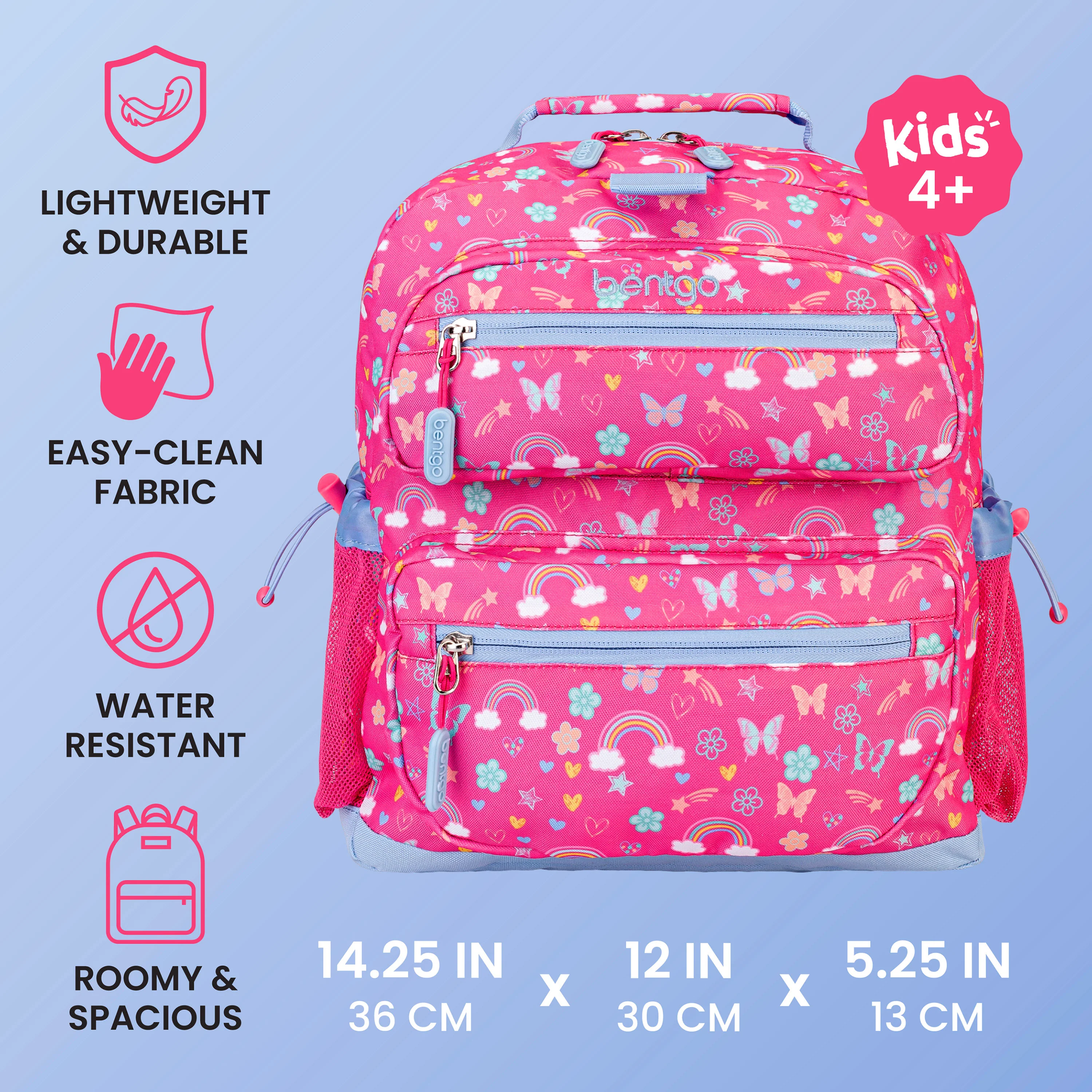Bentgo Kids Prints Backpack - Bug Buddies - Image 3