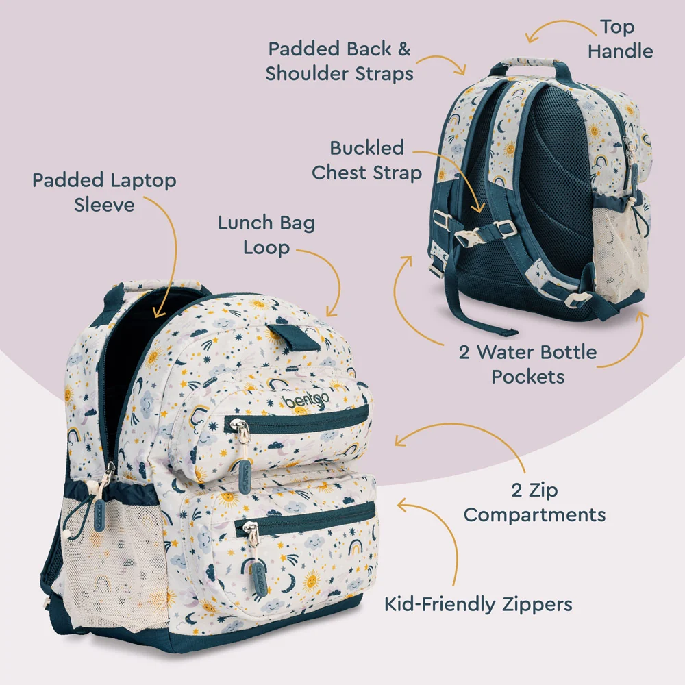Bentgo Kids Prints Backpack - Bug Buddies - Image 52