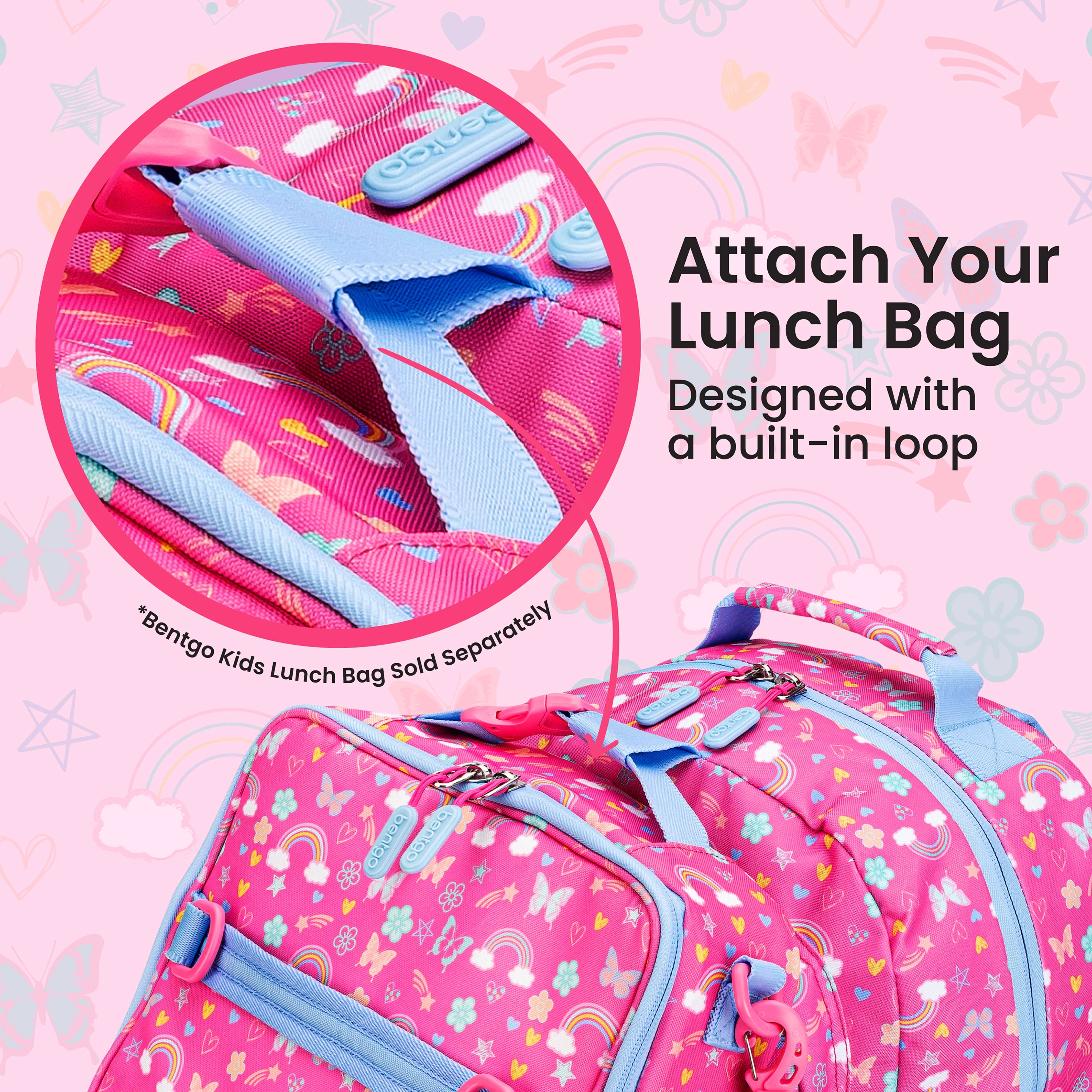 Bentgo Kids Prints Backpack - Bug Buddies - Image 4