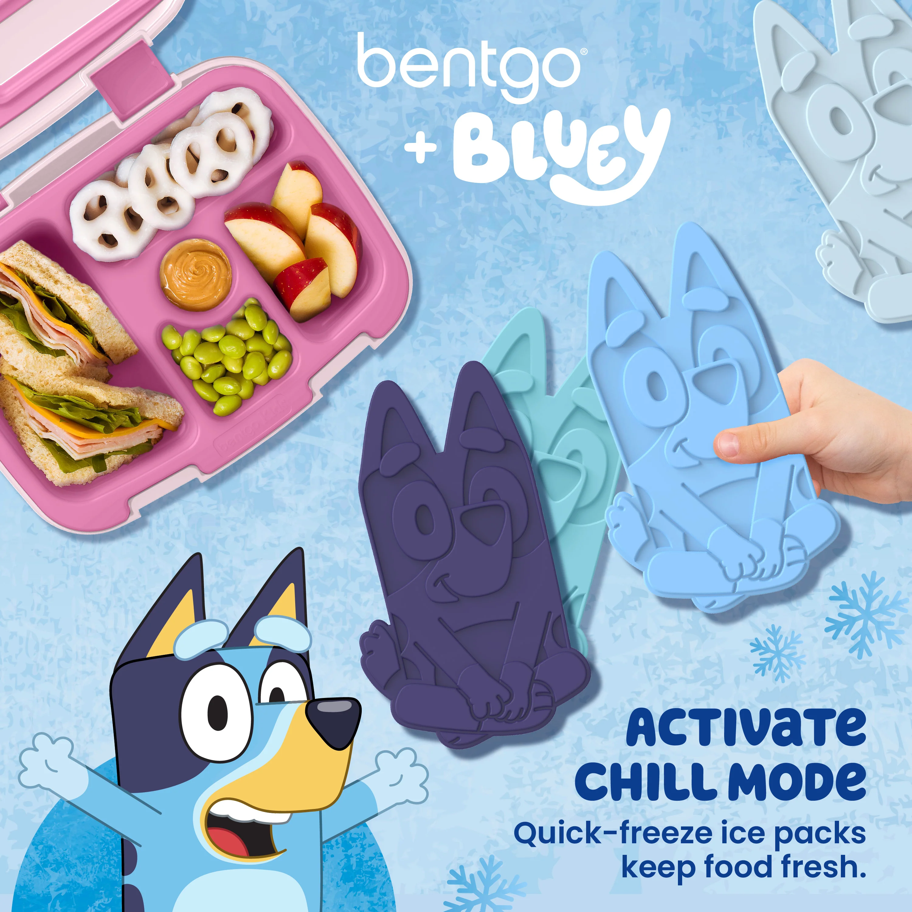 Bentgo + Bluey Reusable Ice Packs (4-Pack) - Image 2