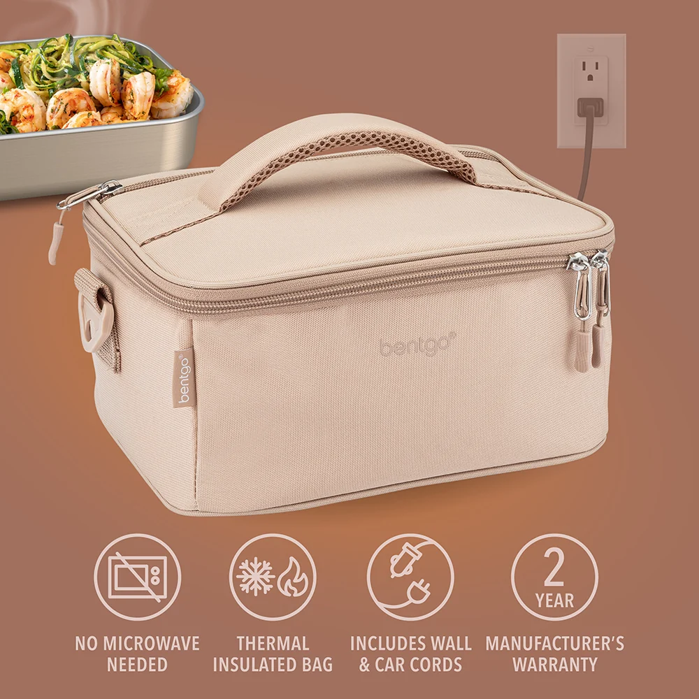 Bentgo Heat Electric Lunch Bag - Sand - Image 11