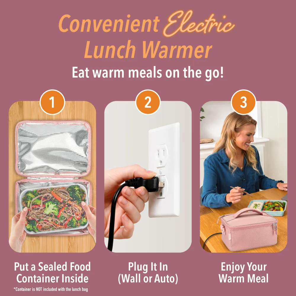 Bentgo Heat Electric Lunch Bag - Sand - Image 26