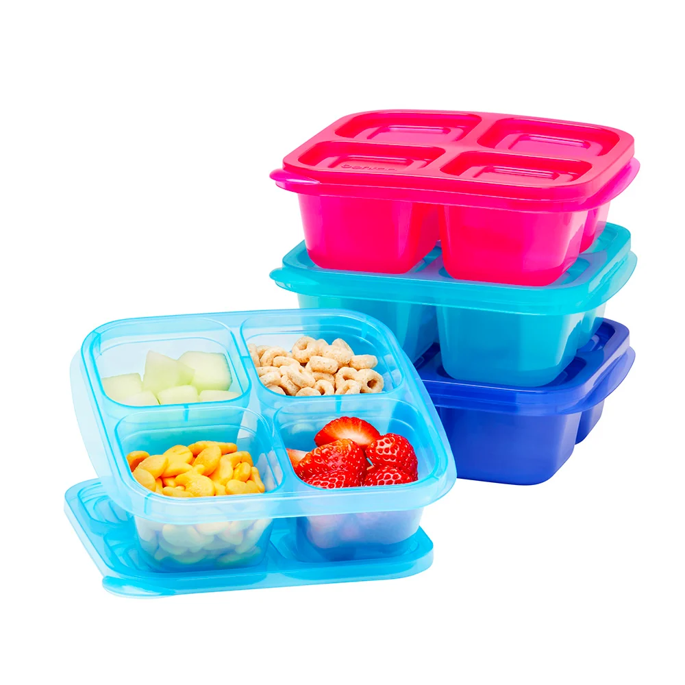 Bentgo Easyboxes 4-Compartment Snack Containers 8-Piece Set - Pastels - Image 19