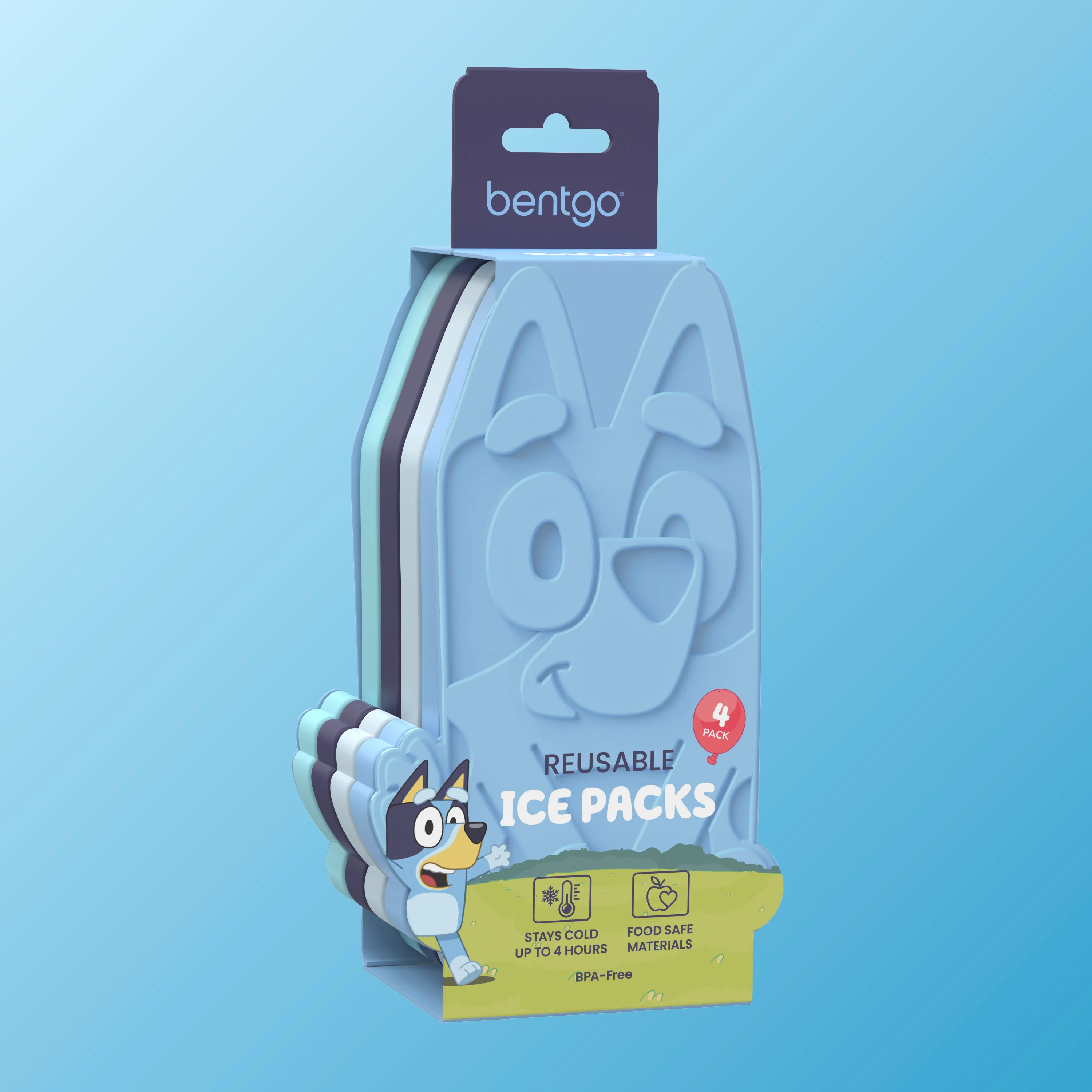 Bentgo + Bluey Reusable Ice Packs (4-Pack) - Image 6