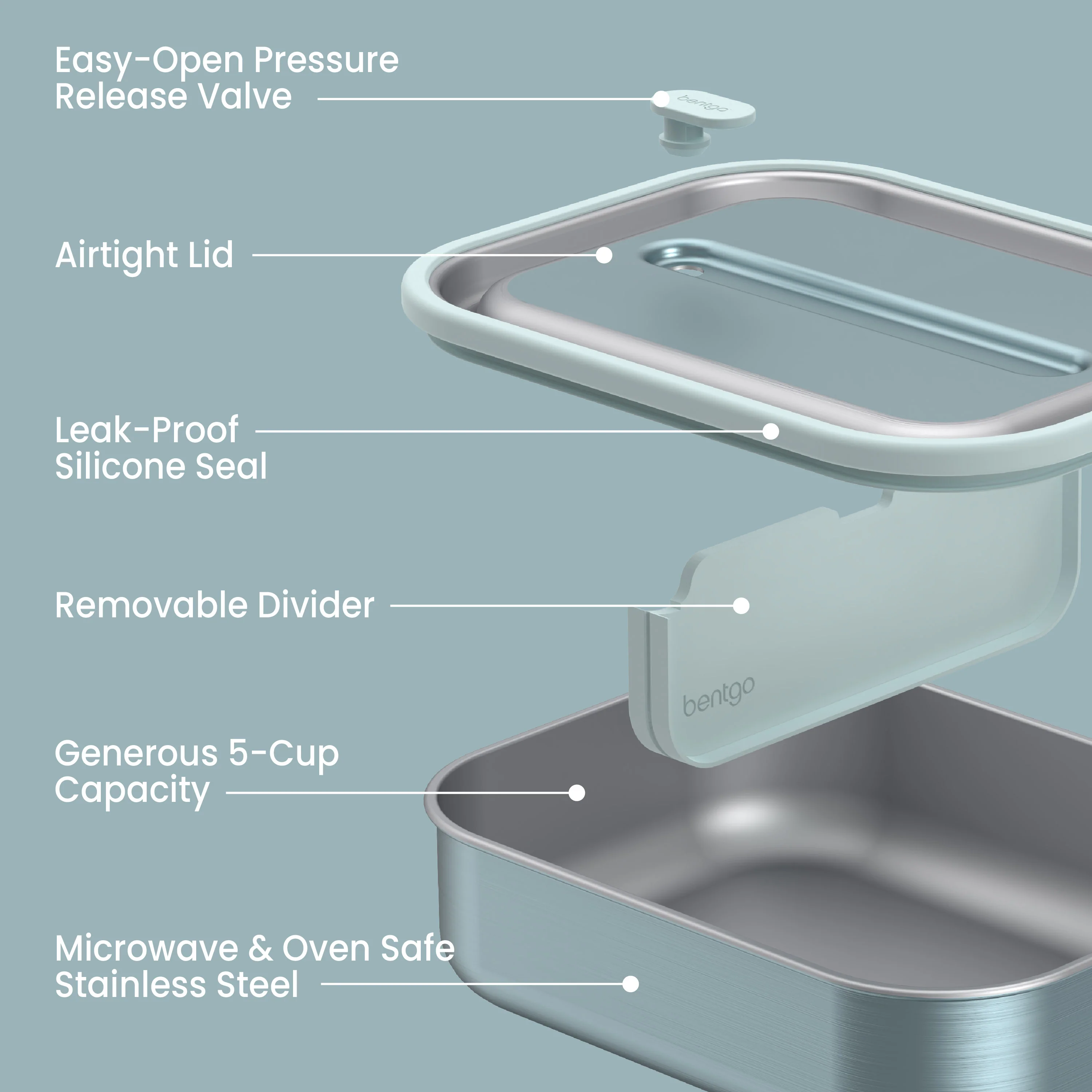Bentgo MicroSteel Lunch Box - Image 5