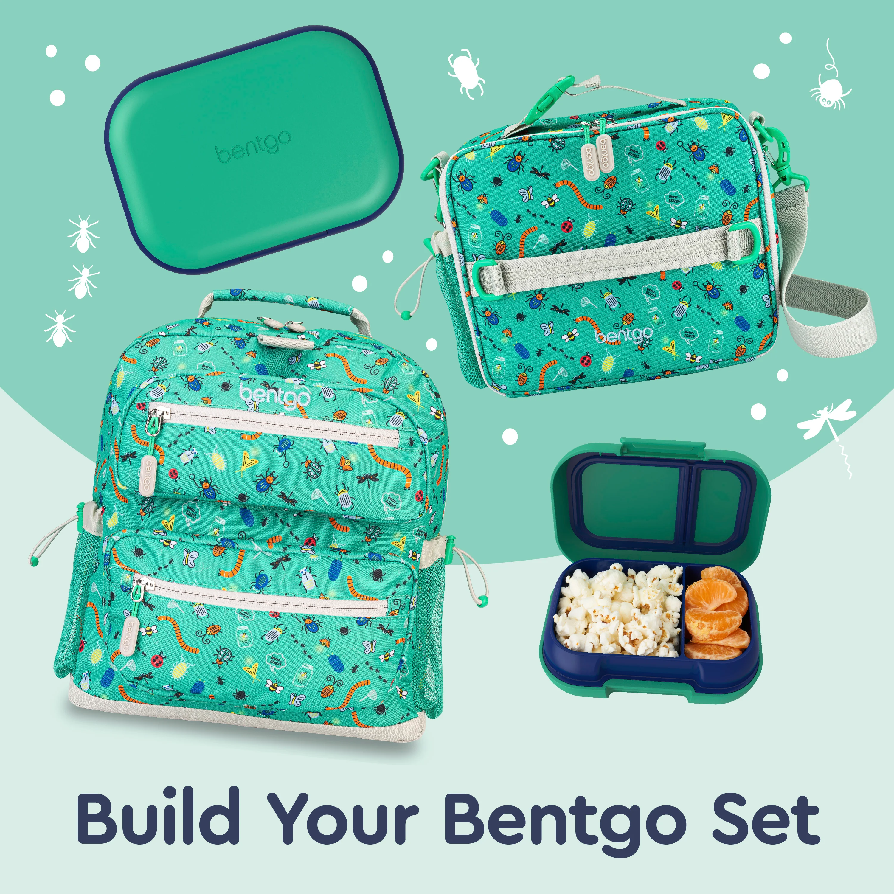 Bentgo Chill Kids Lunch Box (2-Pack) - Red/Royal - Image 9