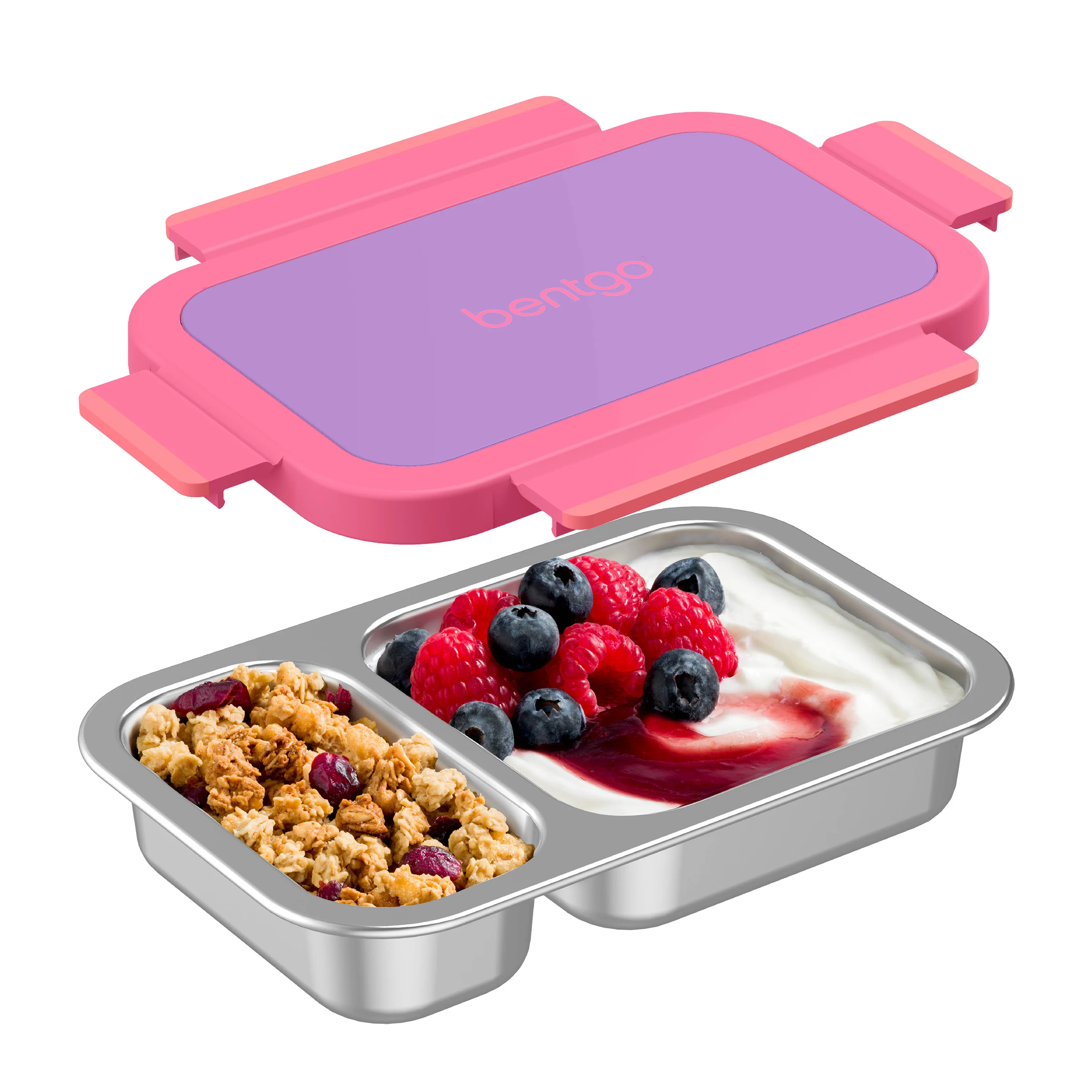 Bentgo Stainless Steel Snack Box - Strawberry